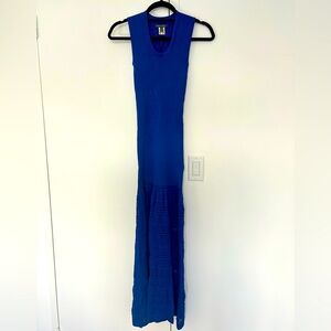 Zac Posen Royal Blue Maxi Dress